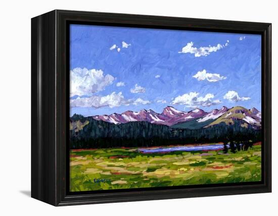 Continental Divide As It Cuts Through Boulder Cnty-Patty Baker-Framed Stretched Canvas