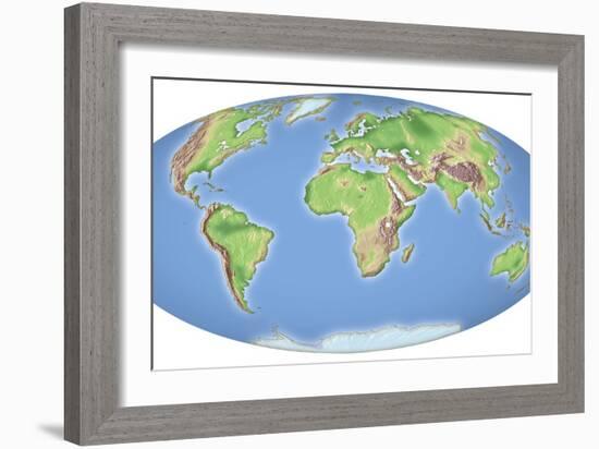 Continental Drift, Modern Era-Mikkel Juul-Framed Photographic Print