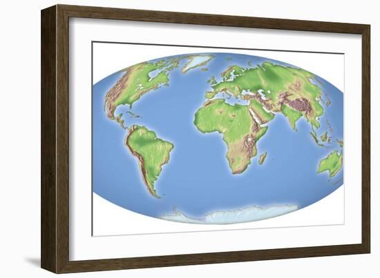 Continental Drift, Modern Era-Mikkel Juul-Framed Photographic Print