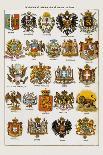 Ecussons et armes des diverses nations-Continental School-Mounted Giclee Print