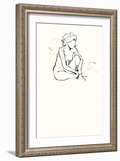 Contour Figure 1-Stefano Altamura-Framed Giclee Print