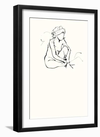 Contour Figure 1-Stefano Altamura-Framed Giclee Print