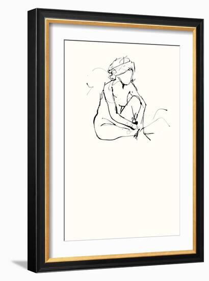 Contour Figure 1-Stefano Altamura-Framed Giclee Print