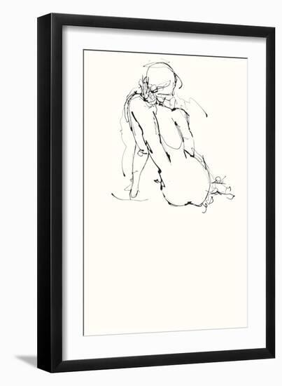 Contour Figure 4-Stefano Altamura-Framed Giclee Print