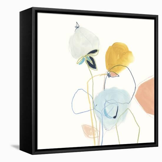 Contour Garden I-June Vess-Framed Stretched Canvas