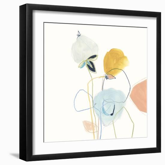 Contour Garden I-June Vess-Framed Premium Giclee Print