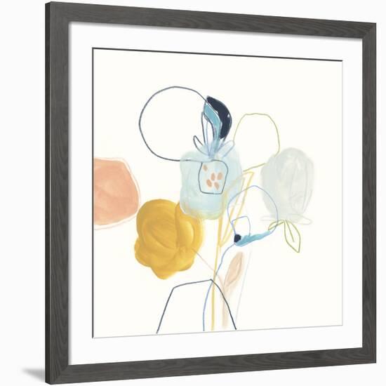 Contour Garden IV-June Vess-Framed Art Print