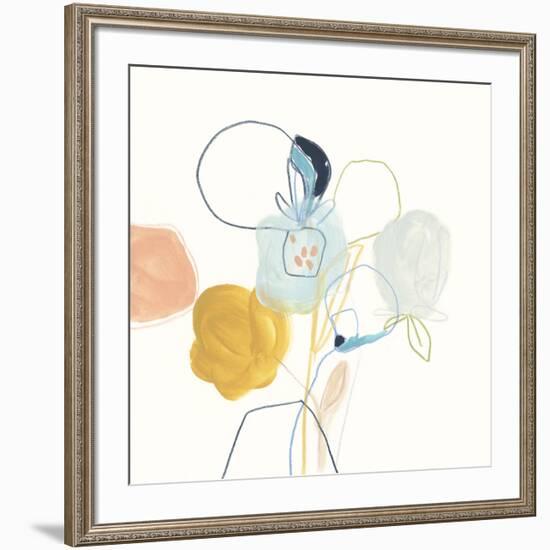 Contour Garden IV-June Vess-Framed Art Print