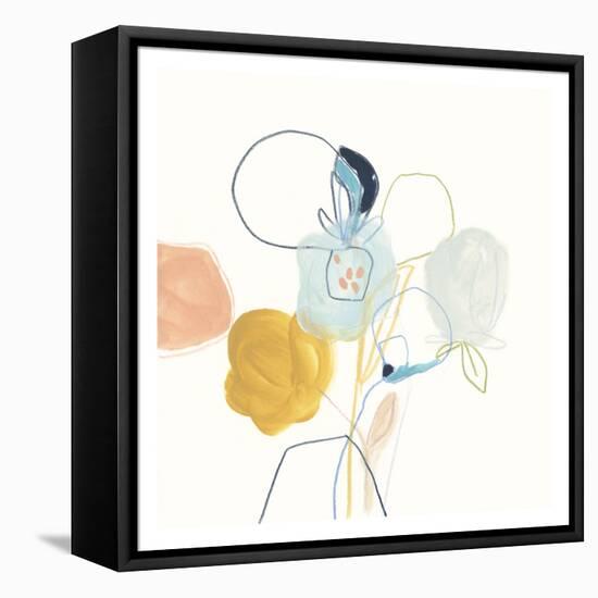 Contour Garden IV-June Vess-Framed Stretched Canvas