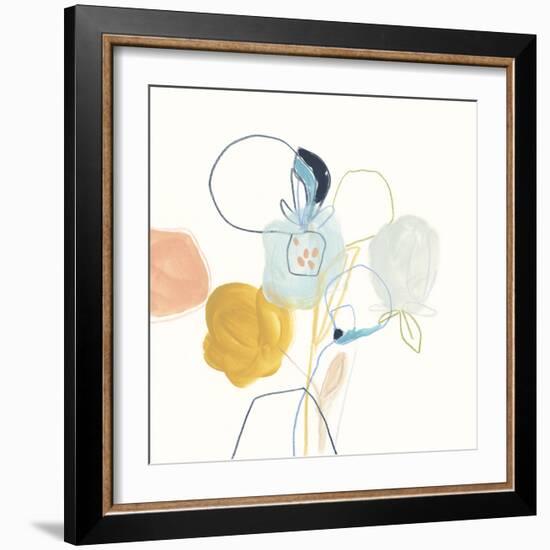 Contour Garden IV-June Vess-Framed Art Print