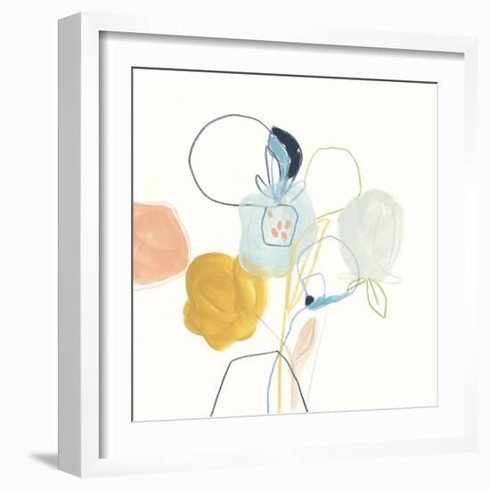 Contour Garden IV-June Vess-Framed Art Print