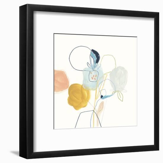 Contour Garden IV-June Vess-Framed Art Print