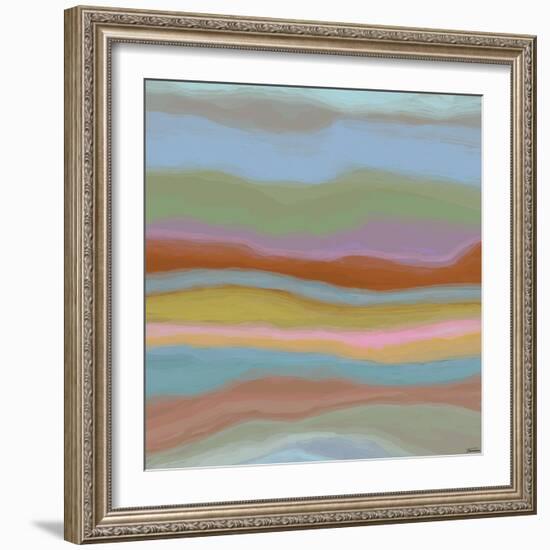 Contours I-Michael Tienhaara-Framed Art Print