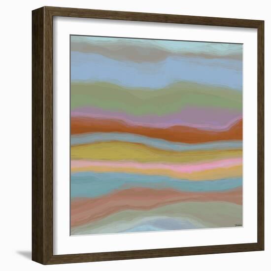 Contours I-Michael Tienhaara-Framed Art Print