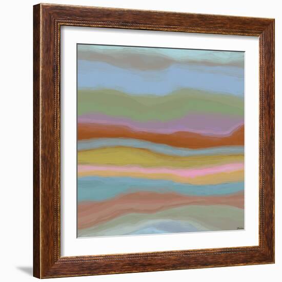 Contours I-Michael Tienhaara-Framed Art Print