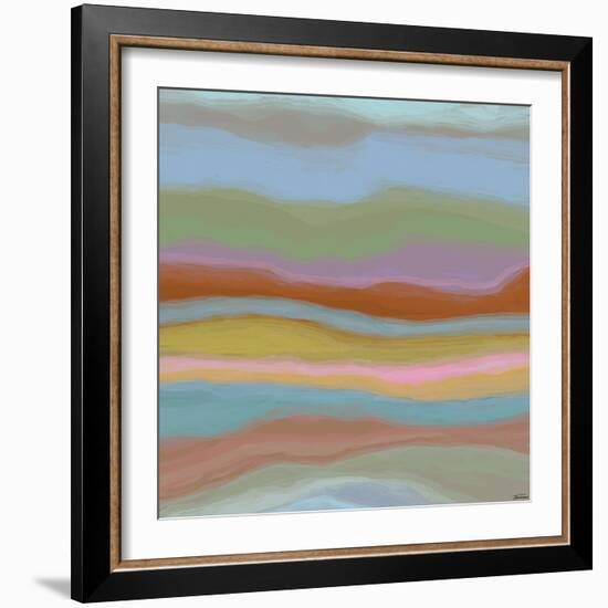 Contours I-Michael Tienhaara-Framed Art Print