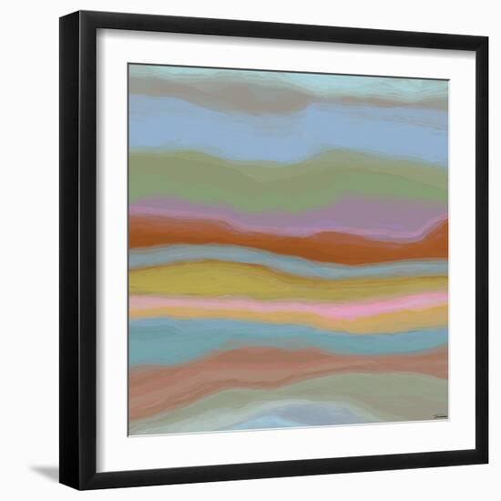 Contours I-Michael Tienhaara-Framed Art Print