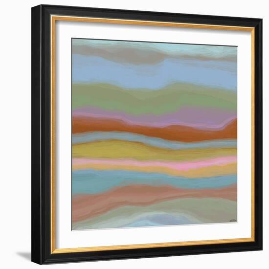 Contours I-Michael Tienhaara-Framed Art Print