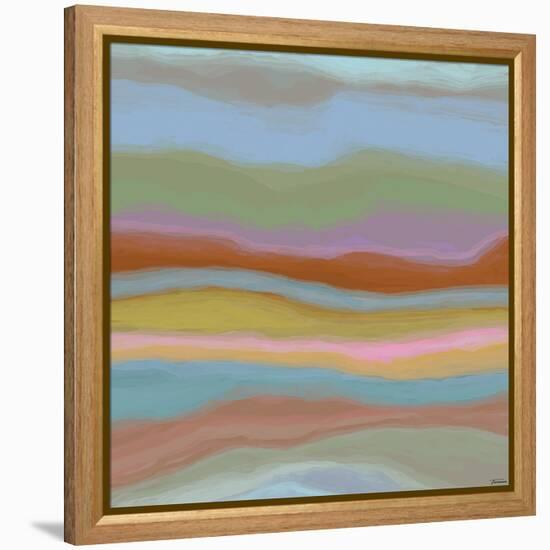 Contours I-Michael Tienhaara-Framed Stretched Canvas