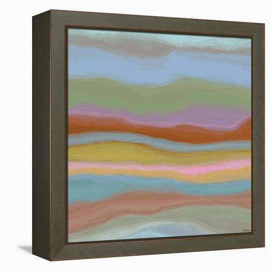 Contours I-Michael Tienhaara-Framed Stretched Canvas