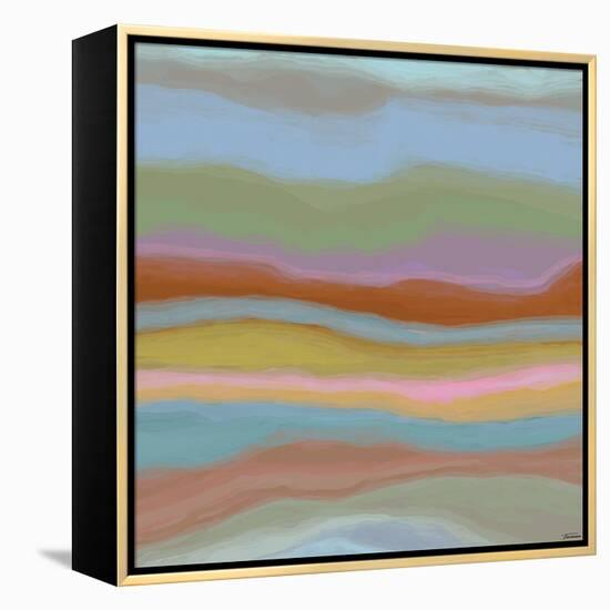 Contours I-Michael Tienhaara-Framed Stretched Canvas