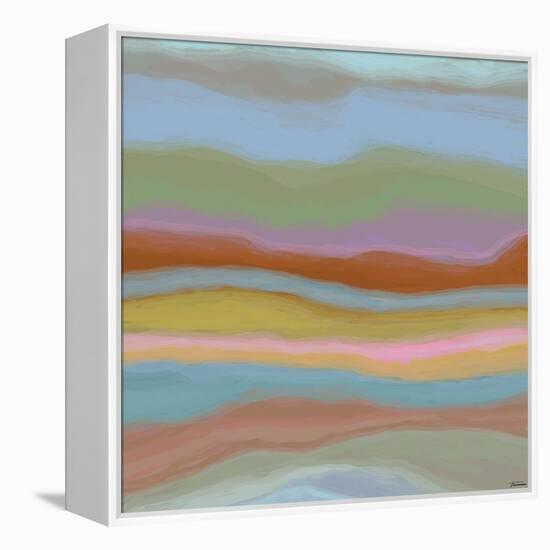 Contours I-Michael Tienhaara-Framed Stretched Canvas