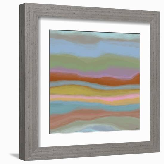 Contours I-Michael Tienhaara-Framed Art Print