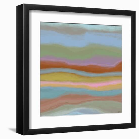 Contours I-Michael Tienhaara-Framed Art Print