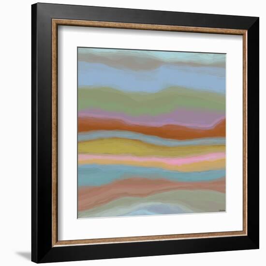 Contours I-Michael Tienhaara-Framed Art Print