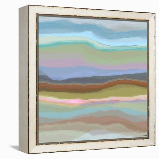 Contours II-Michael Tienhaara-Framed Stretched Canvas