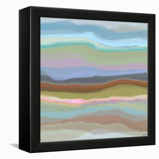 Contours II-Michael Tienhaara-Framed Stretched Canvas