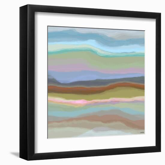 Contours II-Michael Tienhaara-Framed Art Print