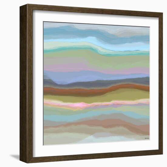 Contours II-Michael Tienhaara-Framed Art Print