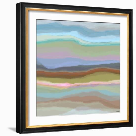 Contours II-Michael Tienhaara-Framed Art Print