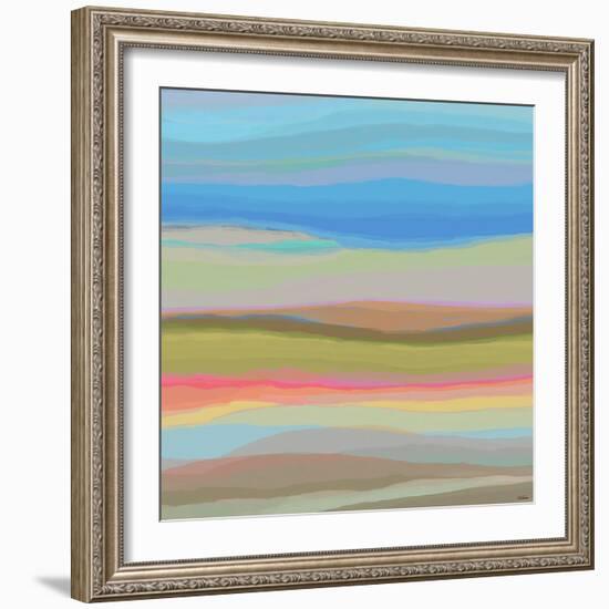 Contours III-Michael Tienhaara-Framed Art Print