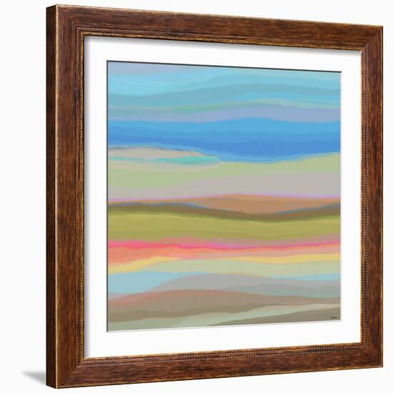 Contours III-Michael Tienhaara-Framed Art Print