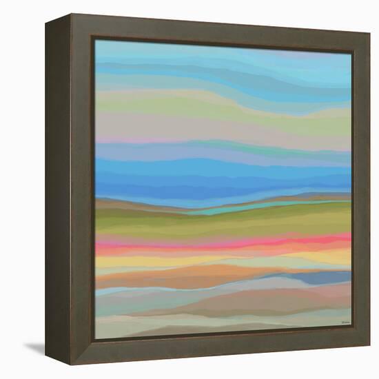Contours IV-Michael Tienhaara-Framed Stretched Canvas