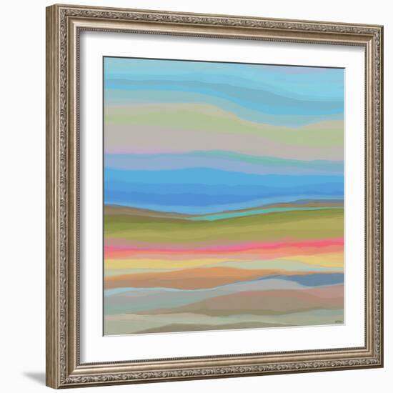 Contours IV-Michael Tienhaara-Framed Art Print