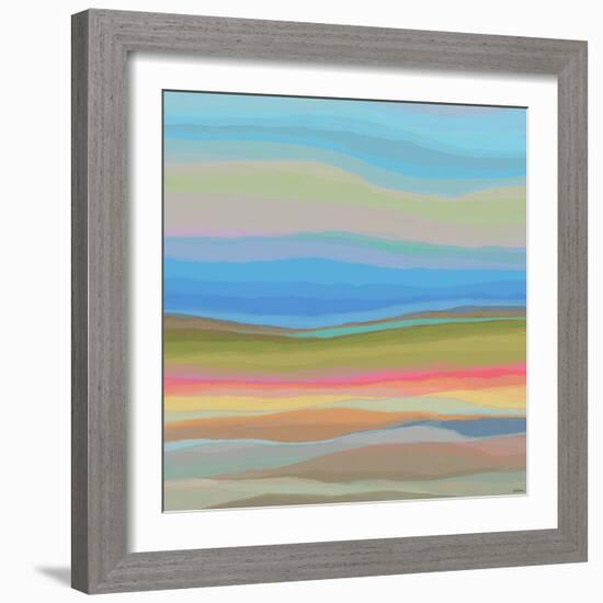 Contours IV-Michael Tienhaara-Framed Art Print