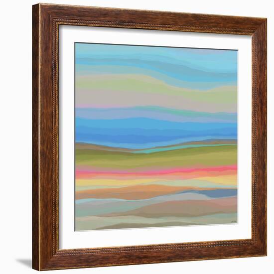 Contours IV-Michael Tienhaara-Framed Art Print