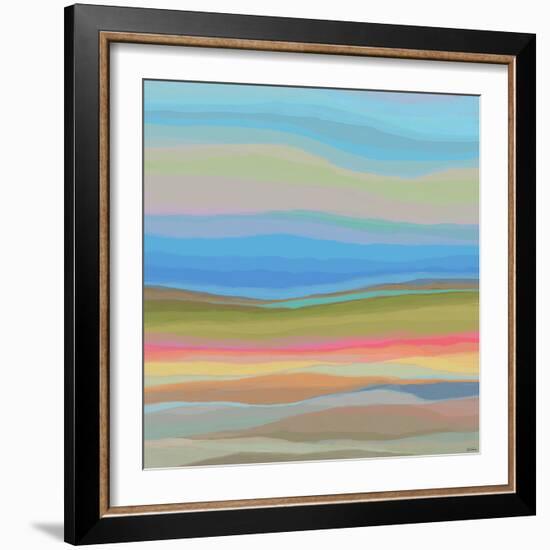 Contours IV-Michael Tienhaara-Framed Art Print