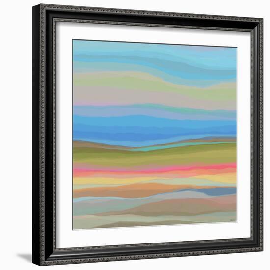 Contours IV-Michael Tienhaara-Framed Art Print