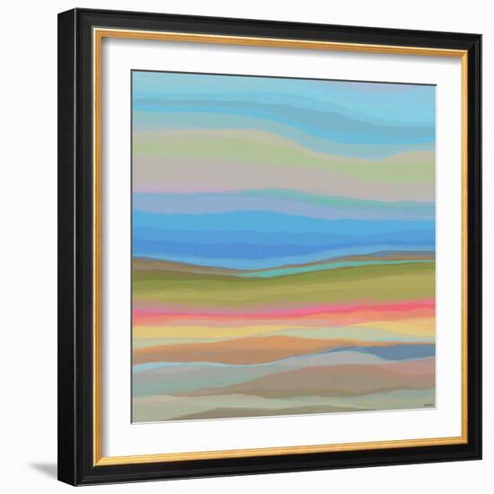 Contours IV-Michael Tienhaara-Framed Art Print