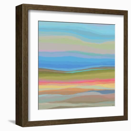 Contours IV-Michael Tienhaara-Framed Art Print