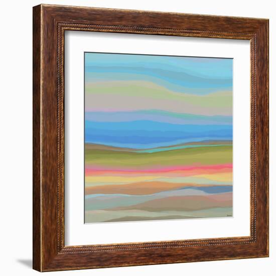 Contours IV-Michael Tienhaara-Framed Art Print