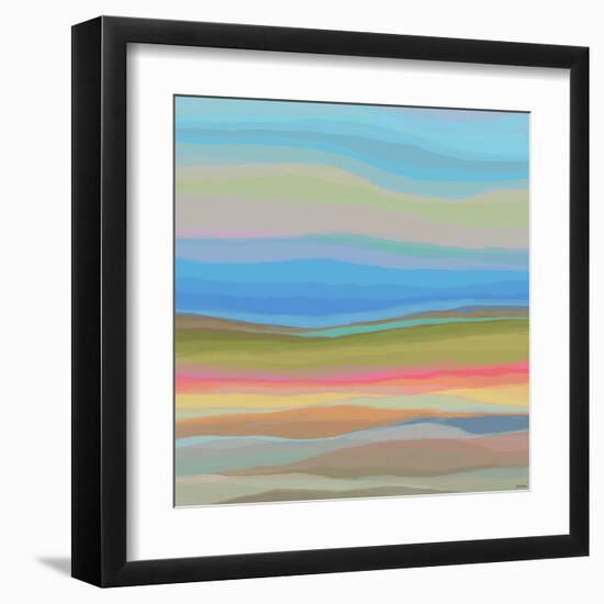 Contours IV-Michael Tienhaara-Framed Art Print