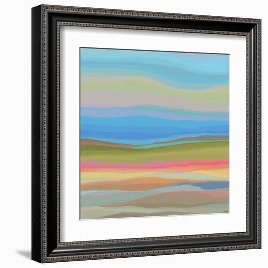 Contours IV-Michael Tienhaara-Framed Art Print