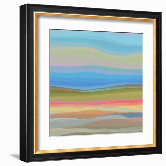 Contours IV-Michael Tienhaara-Framed Art Print