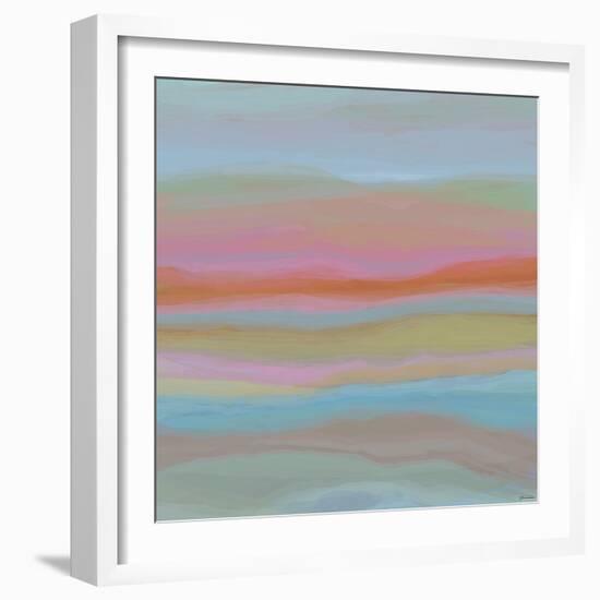 Contours V-Michael Tienhaara-Framed Art Print