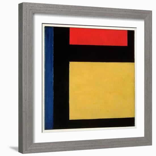 Contra Compositie, 1924-Theo Van Doesburg-Framed Giclee Print